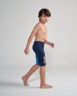 ⁦شورت سباحة أولادي -باللون الكحلي مع نقشة النجوم الزرقاء⁩ - الصورة ⁦2⁩