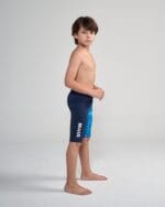 ⁦شورت سباحة أولادي -باللون الكحلي مع نقشة النجوم الزرقاء⁩ - الصورة ⁦3⁩