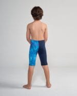 ⁦شورت سباحة أولادي -باللون الكحلي مع نقشة النجوم الزرقاء⁩ - الصورة ⁦4⁩