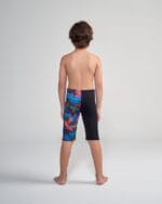 ⁦شورت سباحة أولادي -باللون الأسود مع نقشة الضفيرة⁩ - الصورة ⁦3⁩