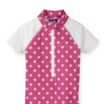 مايوه قطعة واحدة للأطفال :تصميم منقط و أنيق مستورد