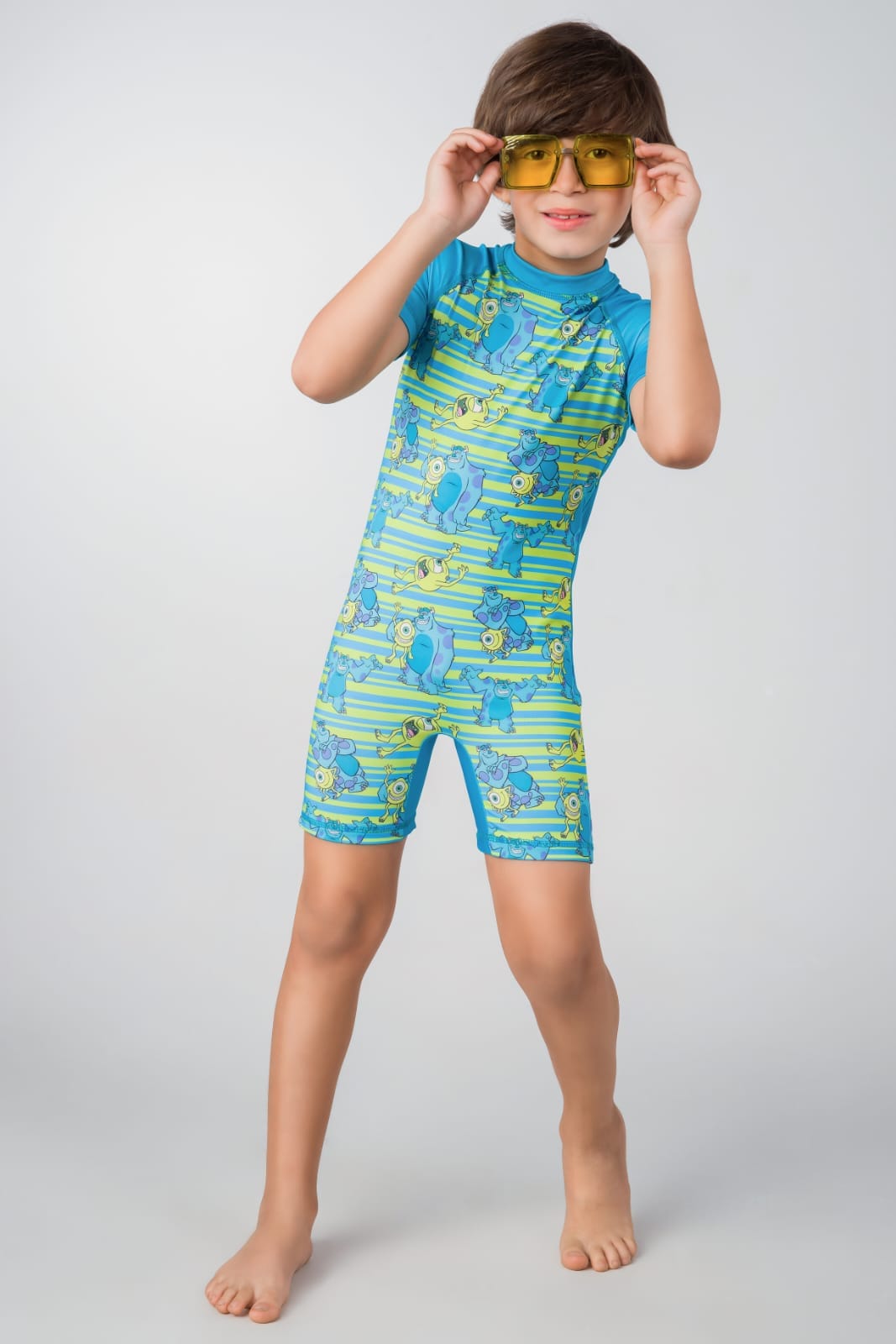 WhatsApp Image 2025-09-27 at 3.22.25 AM مايوه اطفال أولادي مارد بكم قصير - الصورة 1