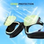 ⁦نظارات السباحة الاحترافية (Professional Swimming Goggles)⁩ - الصورة ⁦5⁩