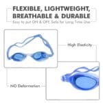 ⁦نظارة السباحة للأطفال لبني⁩ - الصورة ⁦3⁩