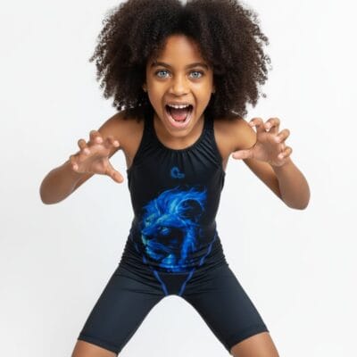 مايوه الأسد الأزرق