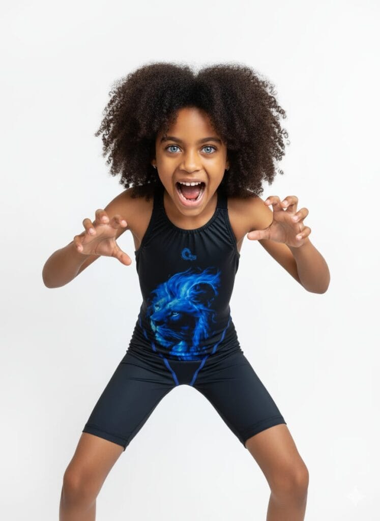 مايوه الأسد الأزرق