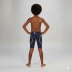 ⁦شورت سباحه أولادي من MAUI-باللون الكحلي⁩ - الصورة ⁦3⁩