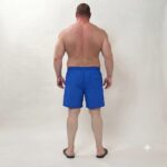شورت سباحة رجالي MAUI مقاوم للماء - أزرق | Big Size - الصورة 2