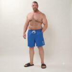 شورت سباحة رجالي MAUI مقاوم للماء - أزرق | Big Size